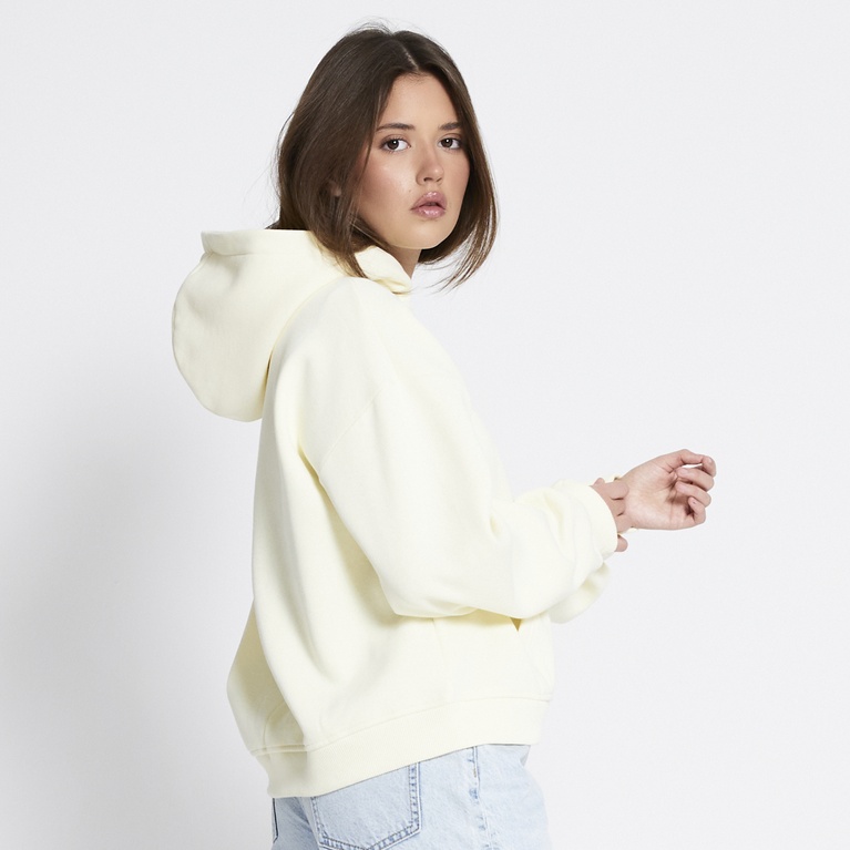 Heavy hoodie "Hilma" Light Yellow